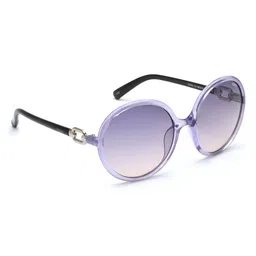 IDEE Women Round Sunglasses with UV Protected Lens IDS2942C4SG-53