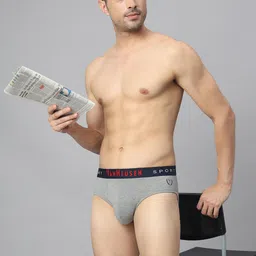 van heusen innerwear Van Heusen Men Plush Back Ultra Soft Briefs IHEBR1VSGM70007 image 4