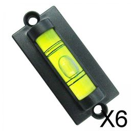 ATORSE 6xBubble Level Easy to Use Measuring Tools Small with Mounted Ears Spirit Level image 2