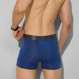 MODERN CREW Men Pack of 2 Premium Micro Modal Short Trunks MC2-ST-002-CL-NP-WT-S image 2