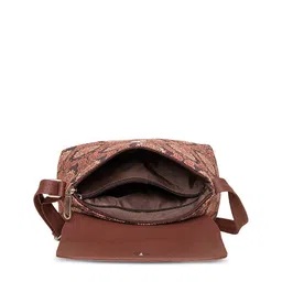ZOUK Ethnic Motifs Printed Shopper Sling Bag image 2