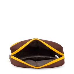 COSMUS Brown Structured Sling Bag image 5