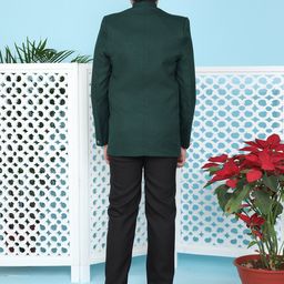 Jeetethnics Boys  Single-Breasted Two-Piece Bandhgala Party Suit image 4