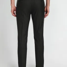 Arrow Men Checked Pattern Weave Wool Blend Trousers image 3