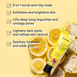 Quench Yuzu Fine 2-In-1 Vitamin C Scrub & Clay Mask with Watermelon - 50 ml image 2