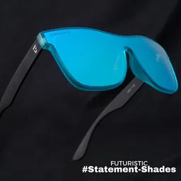 Eyewearlabs Shield Lens with Polarised and UV Protected Sunglasses SC2EL1118 image 5