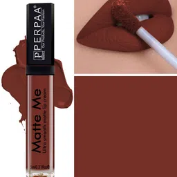 PERPAA Set Of 2 Matte Me Ultra Smooth Lip Creams 5 ml Each - Brown Woods & Rich Plum image 3
