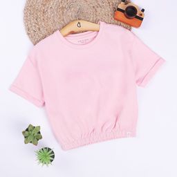 Gini and Jony Typography Half Sleeve Cotton Blouson Top-picture-39