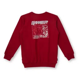 Gini and Jony Boys Graphic Printed Fleece Sweatshirt-picture-50