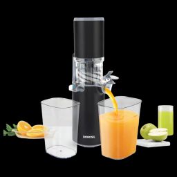 BOROSIL BSJU13WB01 130 Watt 2 Jars Cold Press Juicer (55 RPM, Slow Squeeze Juicing Technology, Black)-image-46