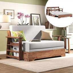 urban ladder Mahim Compact 3 Seater Pull Out Sofa cum Bed In Vapour Grey Colour-picture-9
