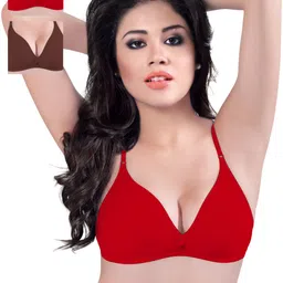 Sonari Pack of 3 Full-Coverage T-shirt Bras-image-68
