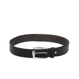 Pacific Gold Men Black Leather Belt-image-78