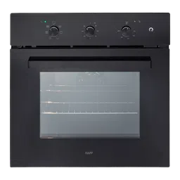 KAFF OV83ML7 83L Built in Oven with Rotary Control Dials (Black)-1