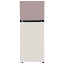 LG 398 Litres 2 Star Frost Free Double Door Convertible Refrigerator with Smart Diagnosis (GL-S422SPTY, Clay Pink Tango)-image-6