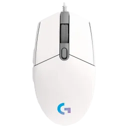 logitech G203 Wired Mouse with Customizable Buttons (8000 DPI, LED Lights, White)-picture-7