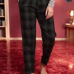 Kryptic Women Pack Of 2 Pure Cotton Mid-Rise Lounge Pants-picture-40