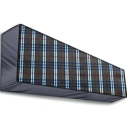 The Furnishing Tree Split AC Cover Set of Indoor and Outdoor Unit Used for 1 Ton Daikin FTKR35 Chec image 2