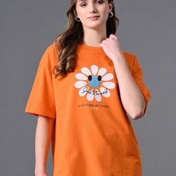 CORSICA Women Floral Printed Bio Finish T-shirt-image-104