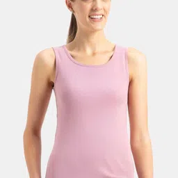 Jockey Athleisure Women Cotton Ribbed Sleeveless Tank Top-picture-24
