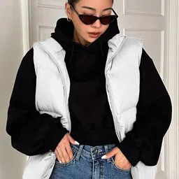 Stylecast X Kotty Women Insulator Crop Puffer Jacket-41