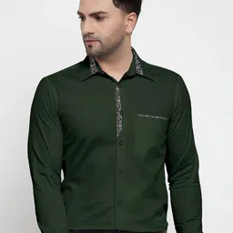 Metronaut Spread Collar Cotton Shirt-picture-49