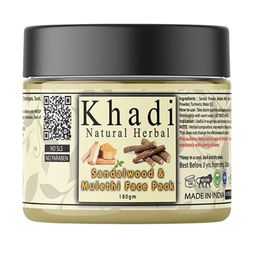 khadi natural herbal Sandalwood & Mulethi Face Pack - 180 g-10