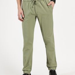 RAVINIK Men Classic Straight Fit Trousers-image-38