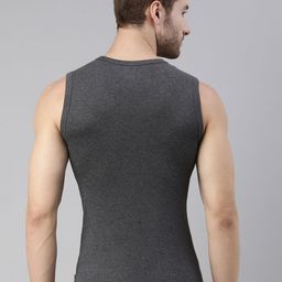 DIXCY SCOTT MAXIMUS 2Pc Printed Round Neck Gym Vests N_MAXGV08 TURBO-VST-P2, NVCHME image 5