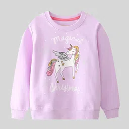 LULU & SKY Girls Graphic Printed Sweatshirt-picture-26