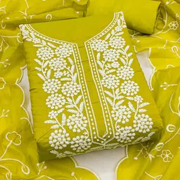 HMP Fashion Embroidered Unstitched Dress Material-image-56