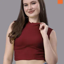 Friskers Pack Of 2 Cotton Crop Top-picture-27