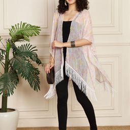 Fbella Floral Printed Shrug-18