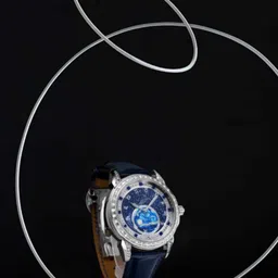 ZAADRAN Unisex Embellished Dial & Leather Bracelet Style Straps Analogue Automatic Watch Zodiac Universe-picture-14