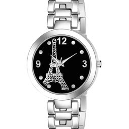 Miss Perfect Unisex Embellished Dial & Bracelet Style Straps Analogue Watch jk638-image-68