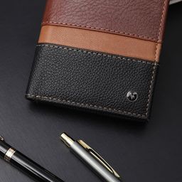 Van Heusen Genuine Leather Two Fold Wallet-51