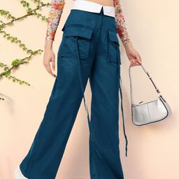 DressBerry Women Indie Street Style Trousers-image-62