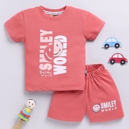 YK X Tinyo Boys Printed T-shirt & Shorts-image-77