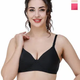 College Girl Women Pack Of 3 Full Coverage Lightly Padded Bra-picture-40
