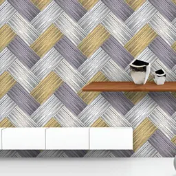 ArtzFolio Printed UV-Resistant Anti-Bacterial Brown Wooden Floor Peel & Stick Wallpaper-image-96