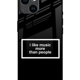 QRIOH Typography Printed iPhone 14 Back Case Mobile Accessories-image-35