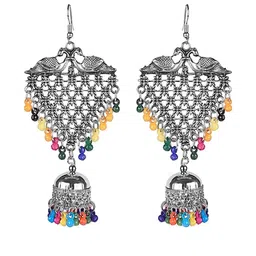 muccasacra Multicoloured Alloy Earrings-picture-18