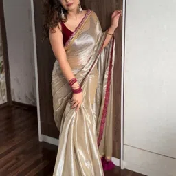 Womens Erode Silk Lace Border Work Saree-picture-20