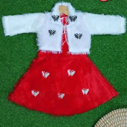 kids fashion hub Colourblocked Fit & Flare Dress-image-50
