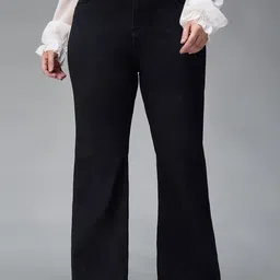 Miss Chase A+ Women Wide Leg High-Rise Stretchable Jeans-image-91