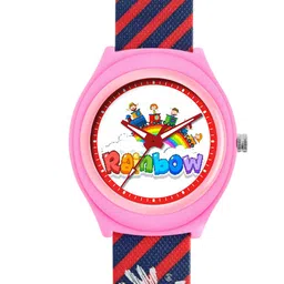 JI & JA Girls Brass Dial & Straps Analogue Watch JJ226-31