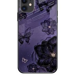 QRIOH Floral Printed iPhone 12 Mini Back Case Mobile Accessories-image-81
