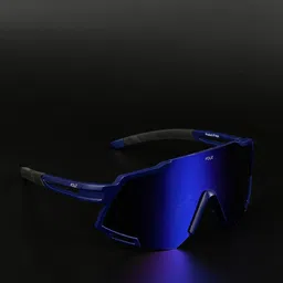 Irayz Unisex Reflectors Blue Mercury Sports Sunglasses With UV Protected Lens Bull Blue 02-picture-17