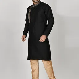 RANAK Men Regular Kurta with Pyjamas image 2
