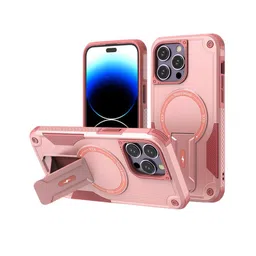 Luxury Kase Unisex Back Cover with Portable Kickstand Mag-Safe Compatible Magnetic Case-image-65